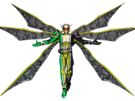 仮面ライダーW　サイクロンジョーカーゴールドエクストリーム